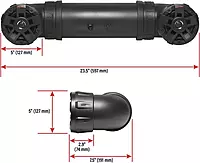 BOSS Audio Systems UTV4 Weatherproof ATV/UTV Sound System