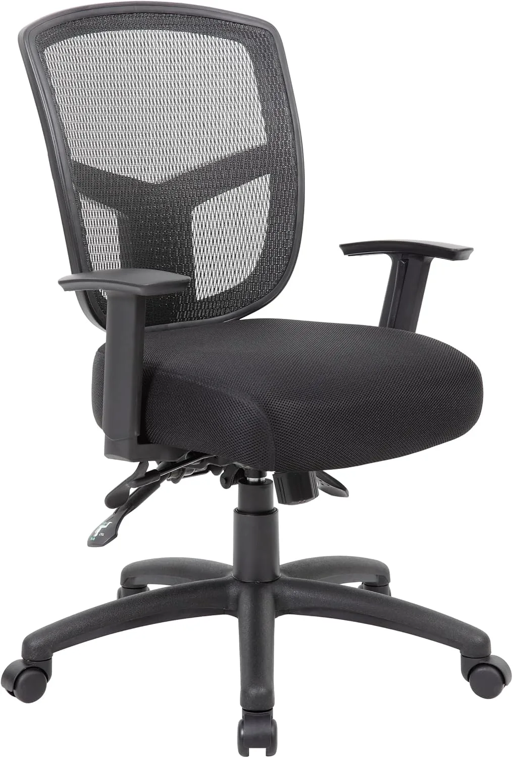Boss Office Products Contract Mesh Task Chair, Black (B6023)