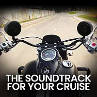 BOSS Audio Systems MCBK425BA 3 Inch Motorcycle Speakers – Built-in Bluetooth Amplifier, Weatherproof, Volume Control