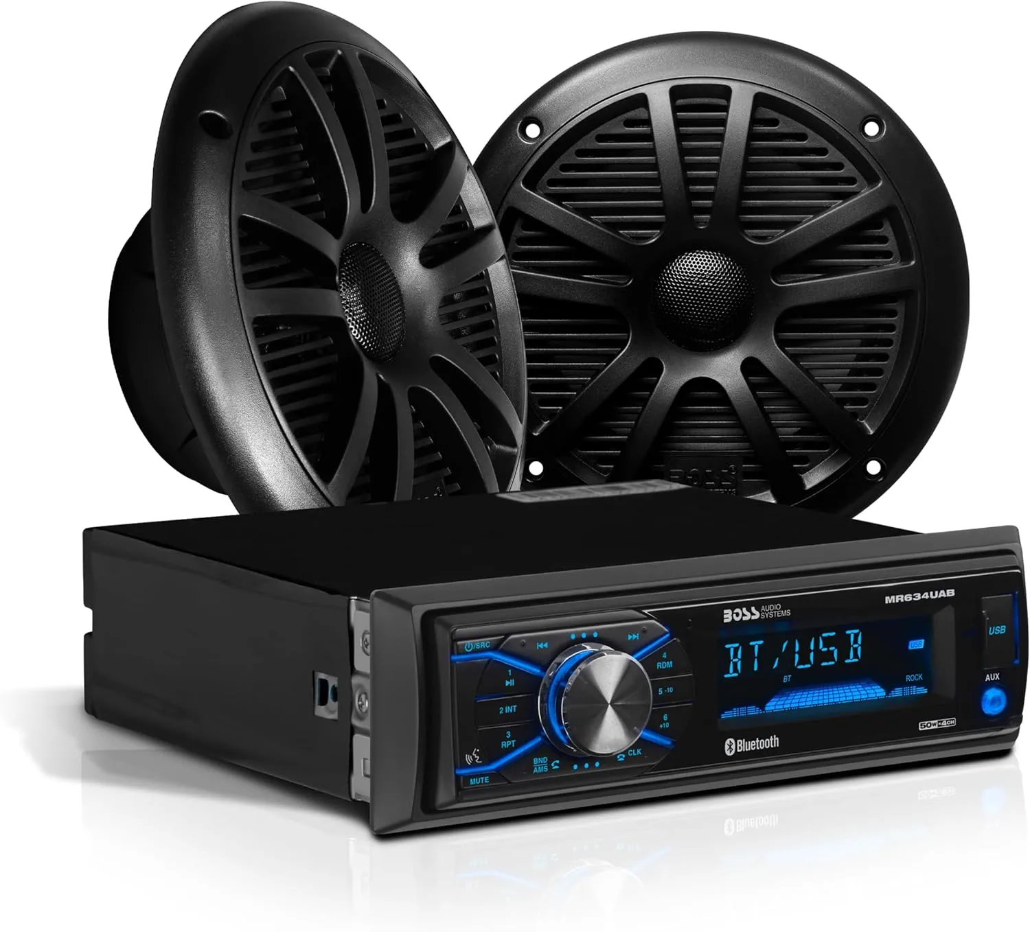 BOSS Audio Systems Marine Stereo & 6.5 Inch Speaker Kit