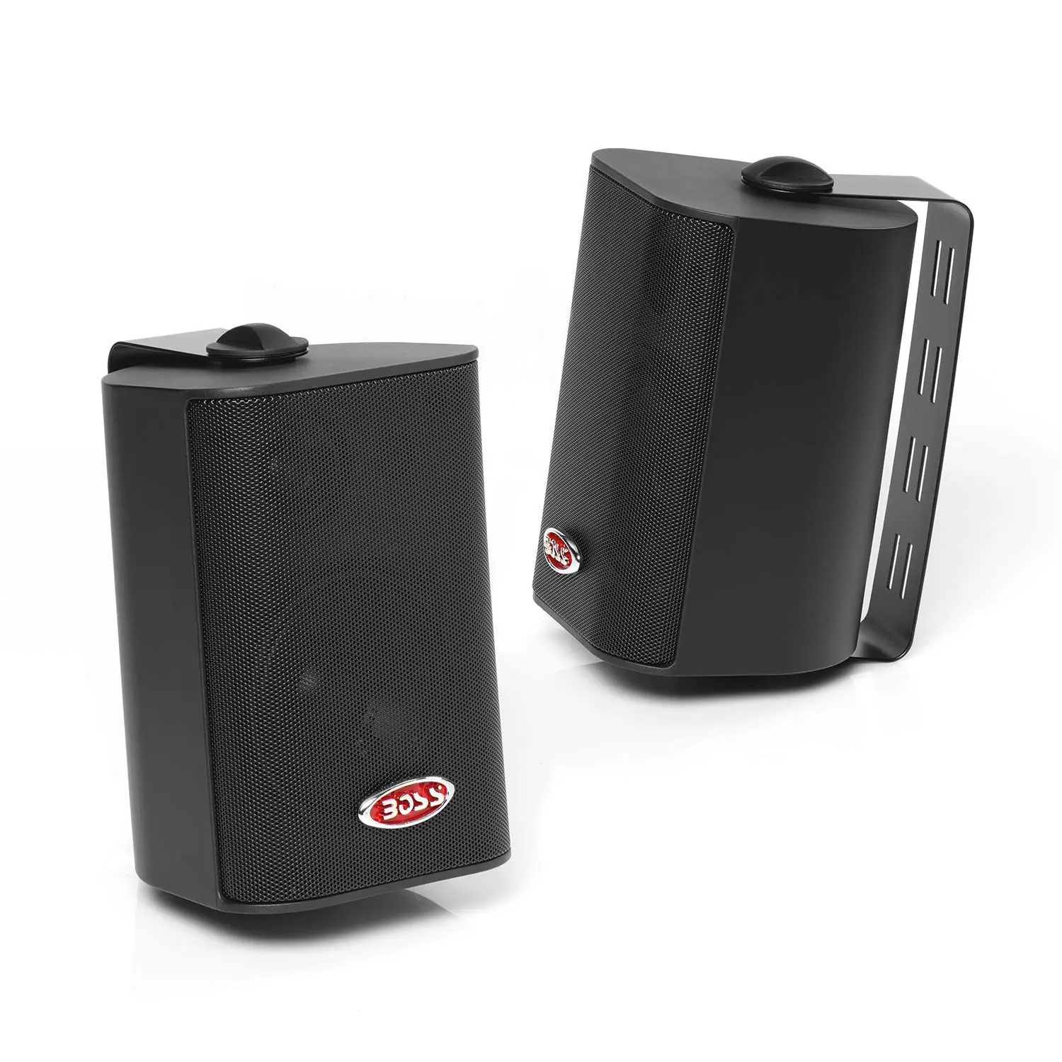 BOSS Audio Systems MR4.3 4-Inch 3-Way Marine Enclosed Speakers (Pair)