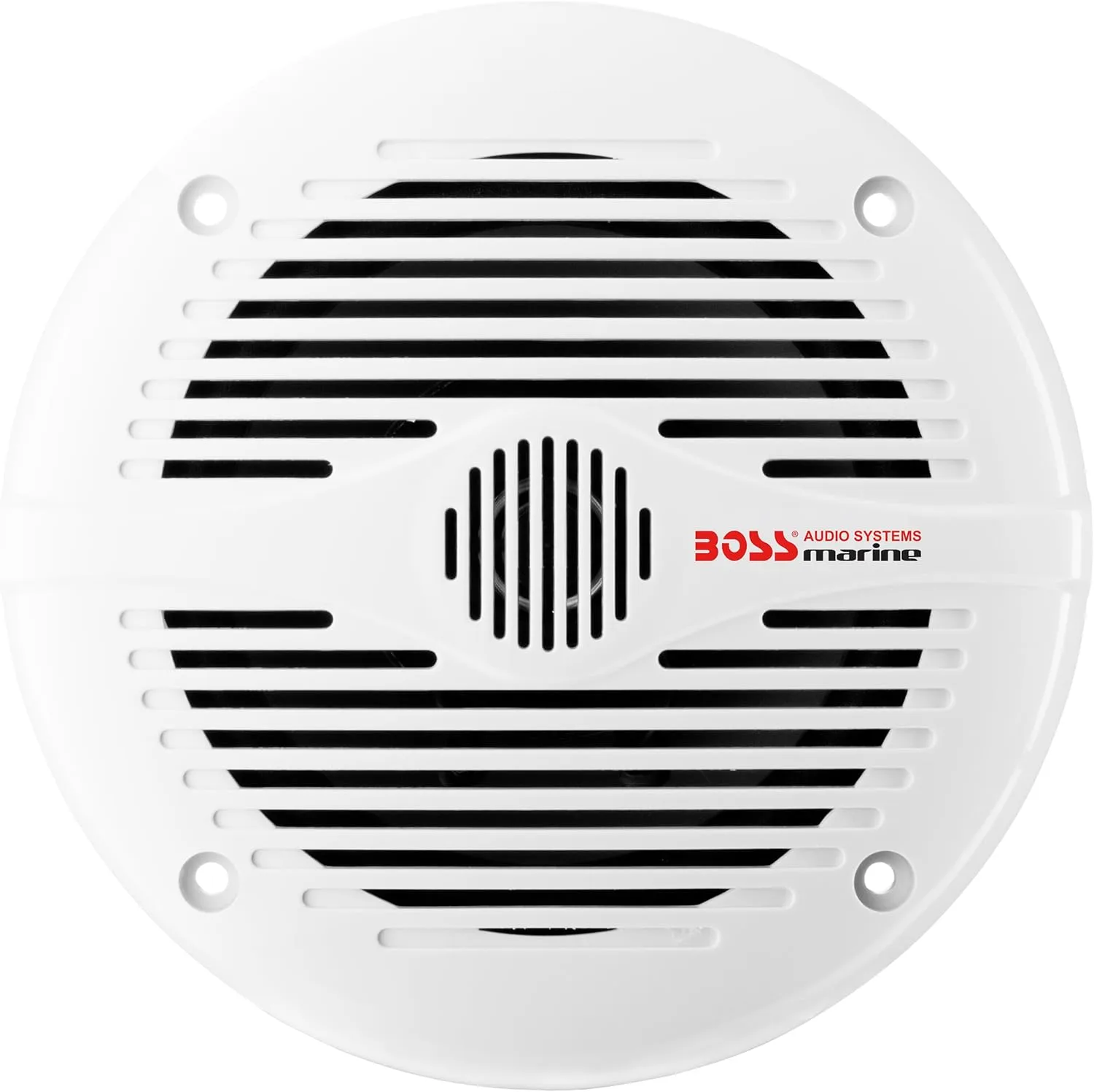 BOSS Audio Systems MR60W 6.5 inch Marine Boat Stereo Speakers - 200 Watts (pair), 2 Way, Full Range, Tweeters, Coaxial