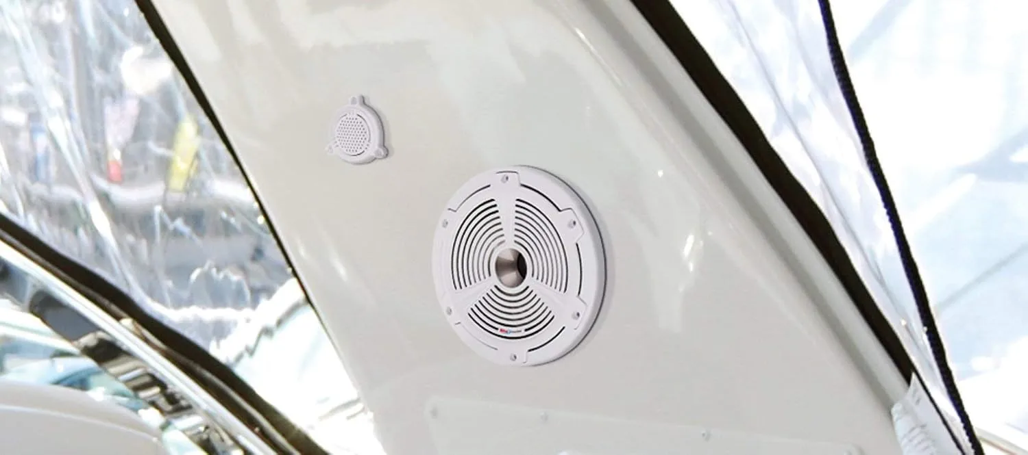 BOSS Audio Systems MR652C - 350 Watt Per Pair, 6.5 Inch , Full Range, 2 Way Marine Component Speaker System Sold in Pairs