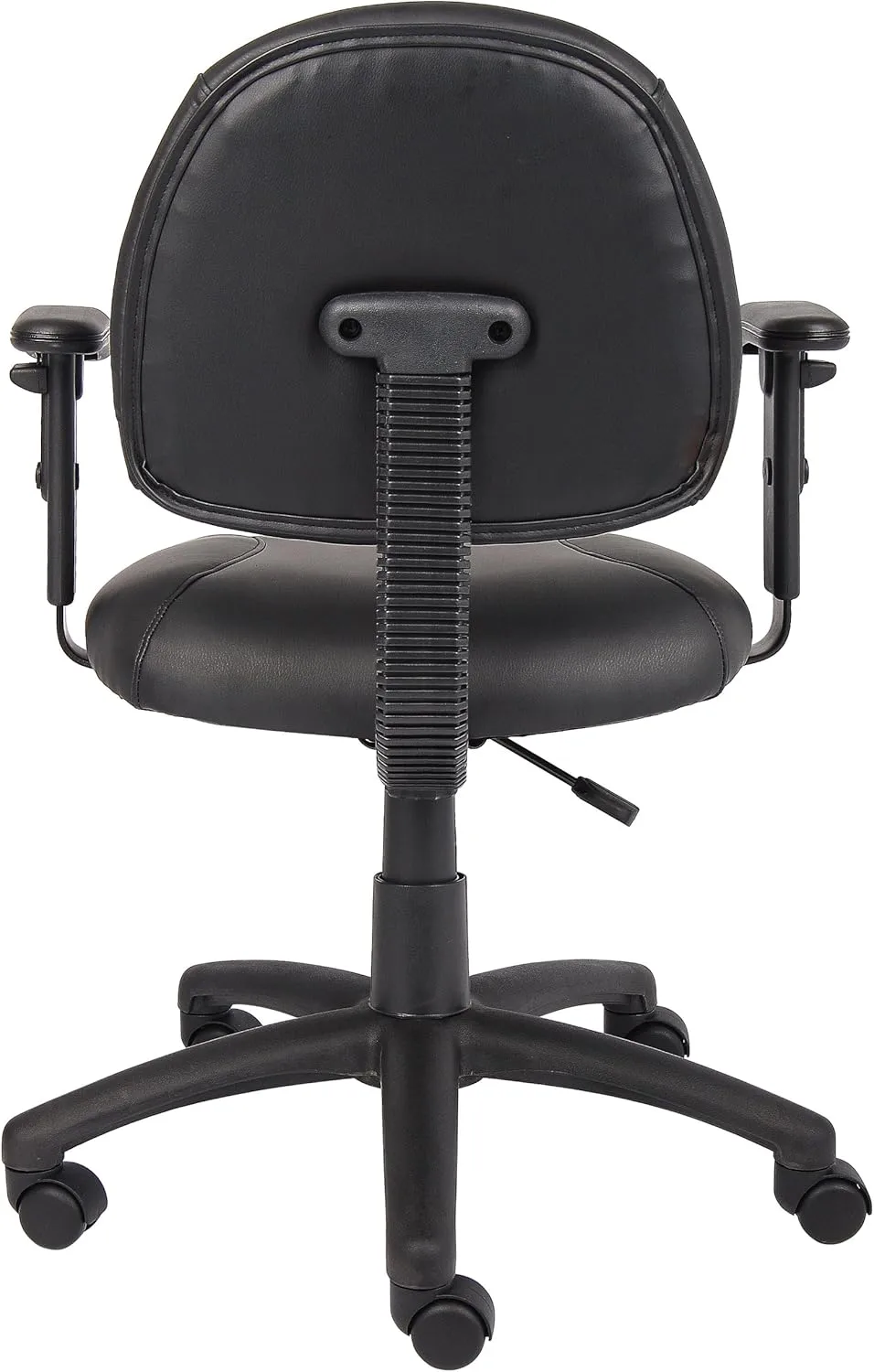 Boss Office Products Posture Task Chair with Adjustable Arms in Black Adjustable Arms Chair