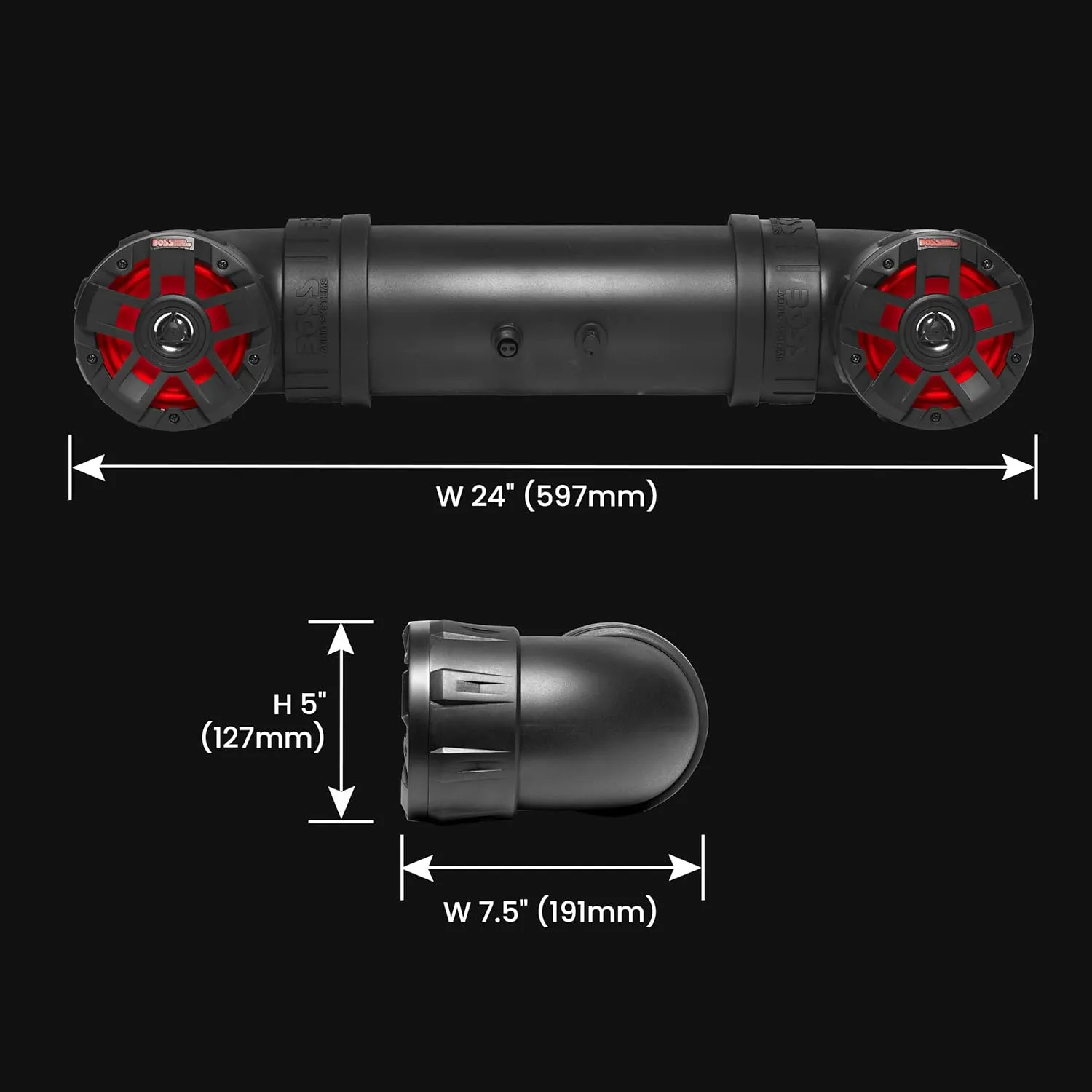 BOSS Audio Systems UTV4 Weatherproof ATV/UTV Sound System