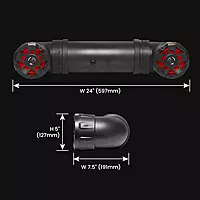 BOSS Audio Systems UTV4 Weatherproof ATV/UTV Sound System