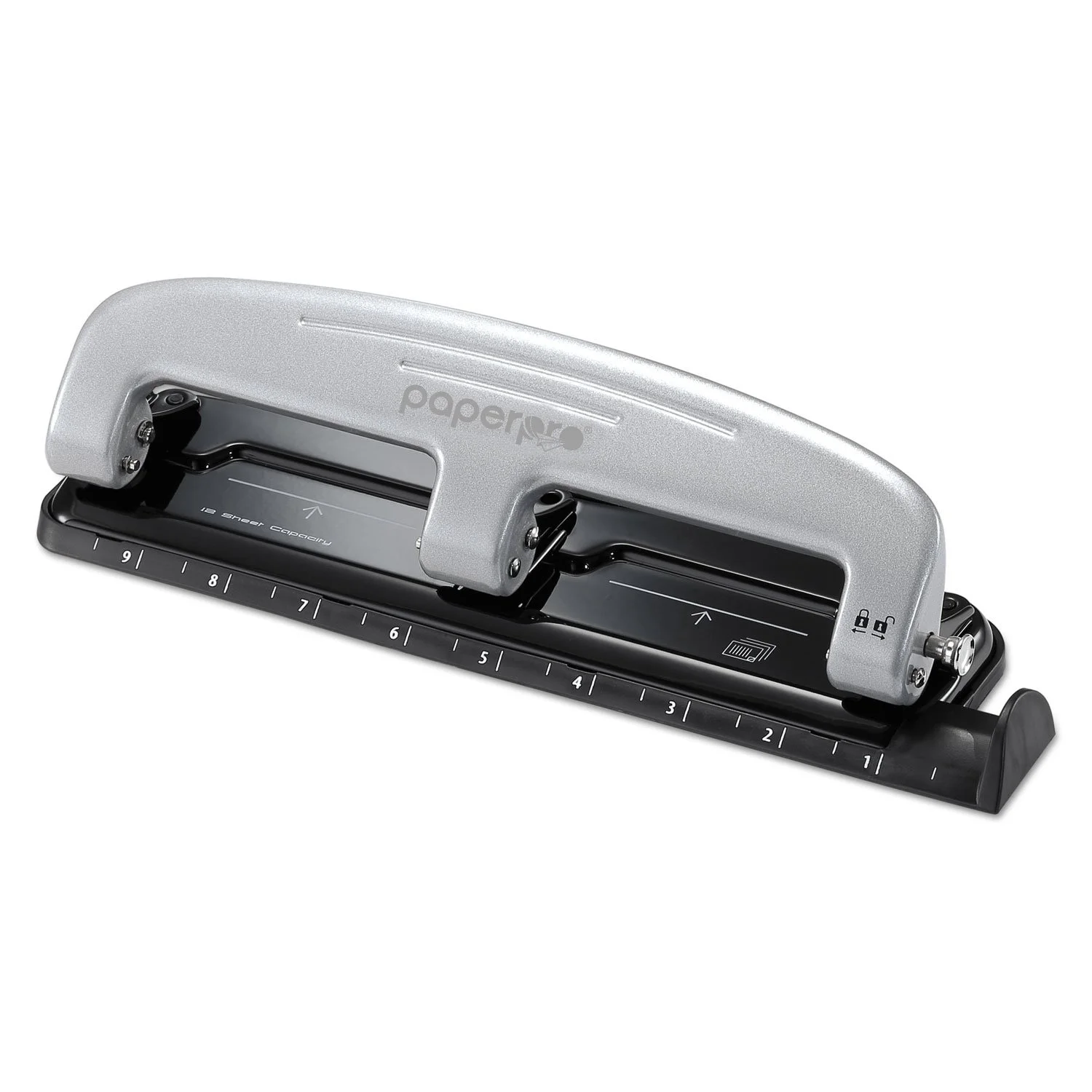 Bostitch EZ Squeeze Three-Hole Punch