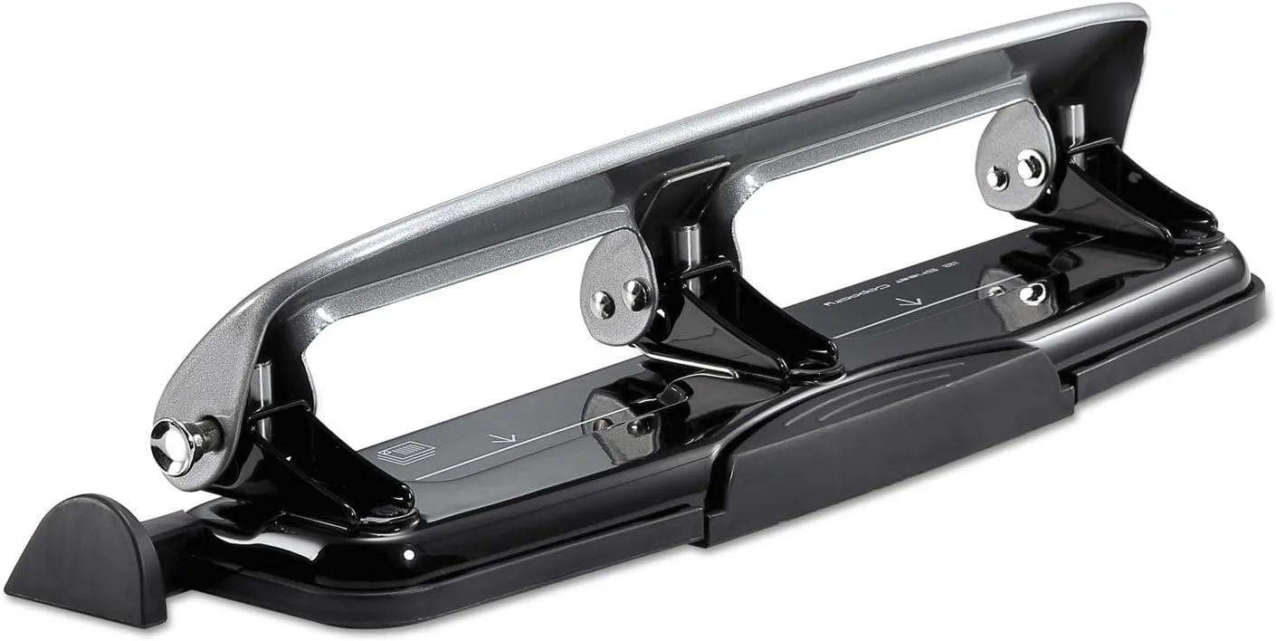 Bostitch EZ Squeeze Three-Hole Punch