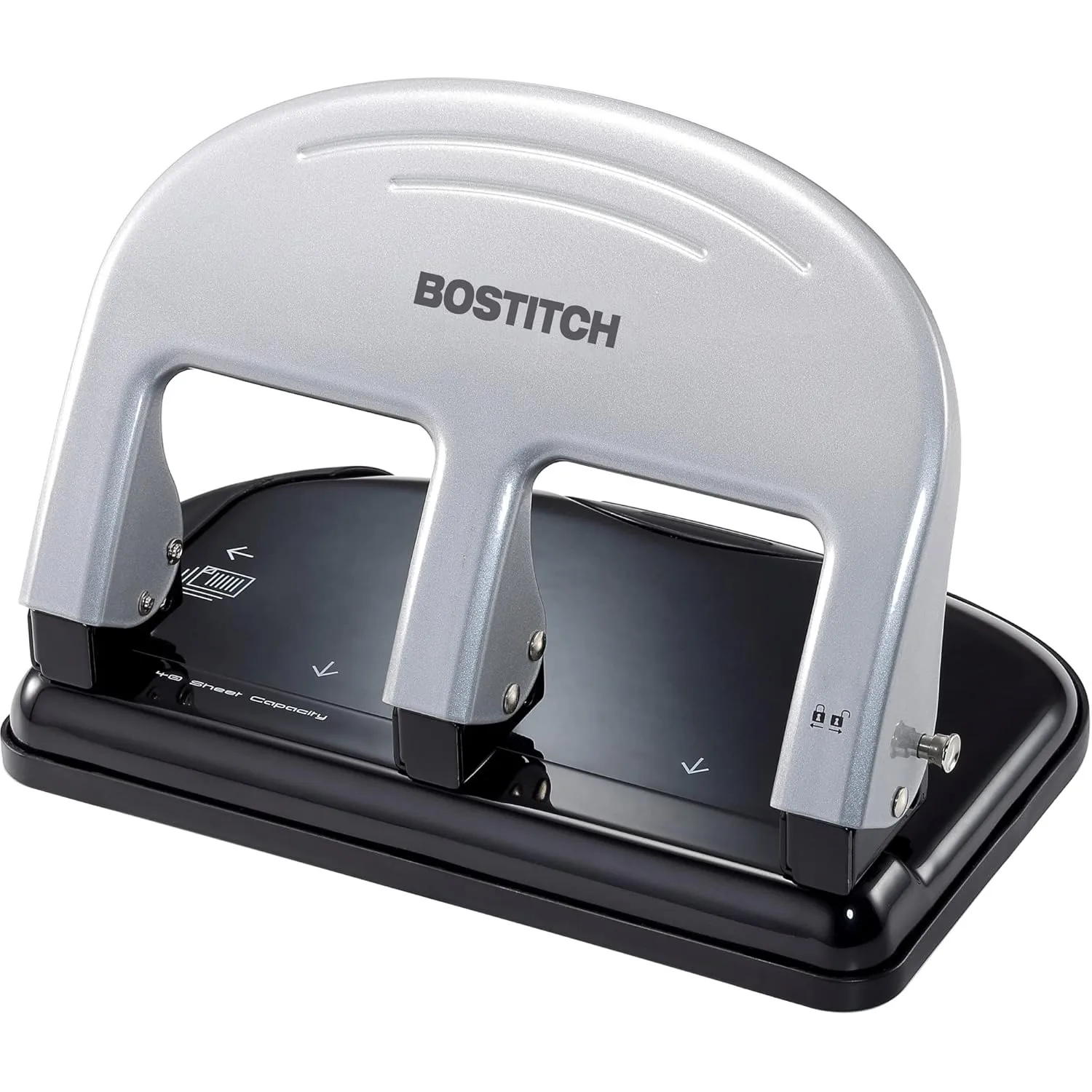Bostitch EZ Squeeze Three-Hole Punch