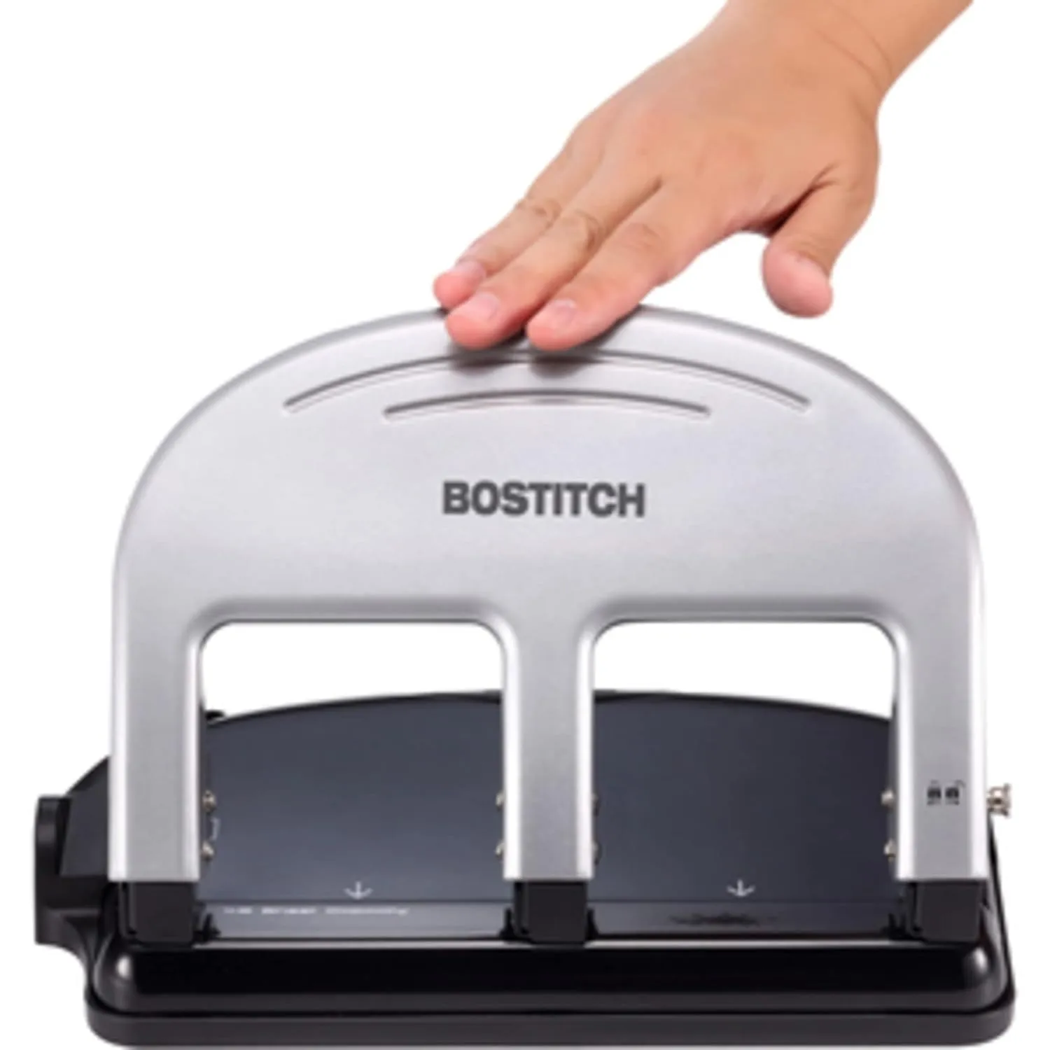 Bostitch EZ Squeeze Three-Hole Punch