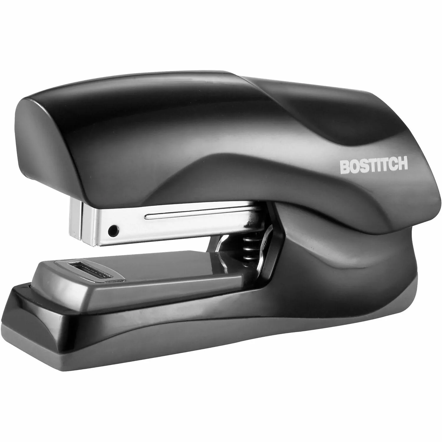 Bostitch Office Heavy-Duty Flat Clinch Stapler, 40-Sheet Capacity, Black