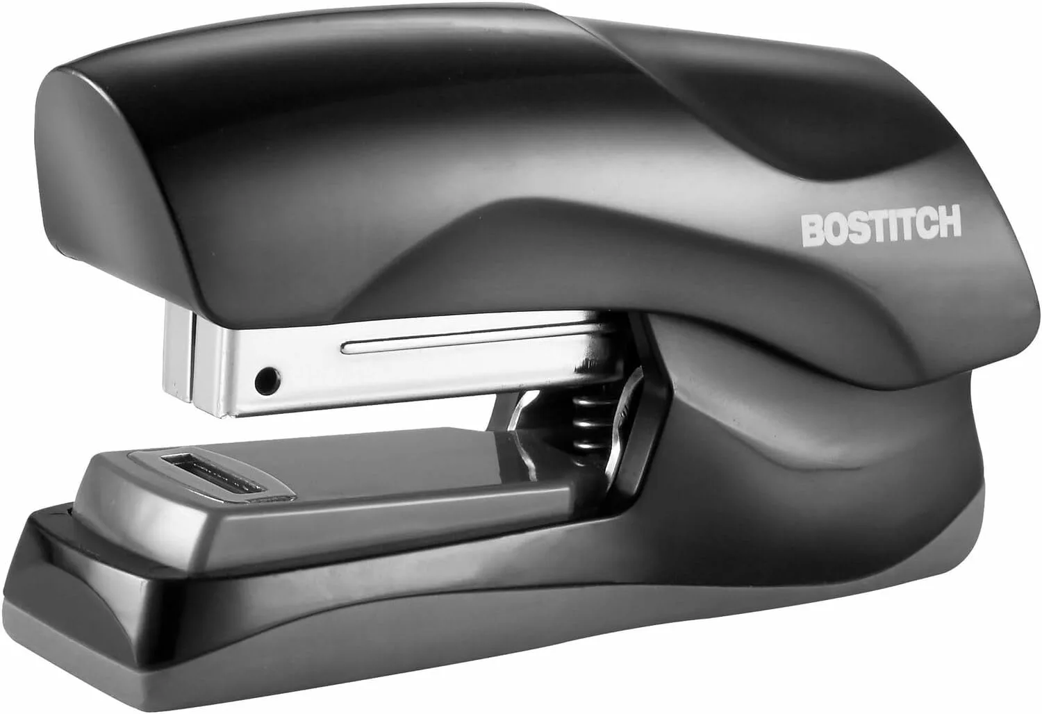 Bostitch Office Heavy-Duty Flat Clinch Stapler, 40-Sheet Capacity, Black