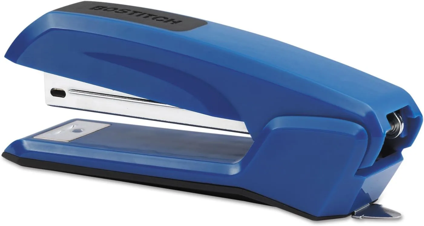 Bostitch Office Ascend 3 in 1 Stapler, 20 Sheet Capacity, Integrated Remover & Staple Storage, 420 Staples Included, Lightweight Full Size
