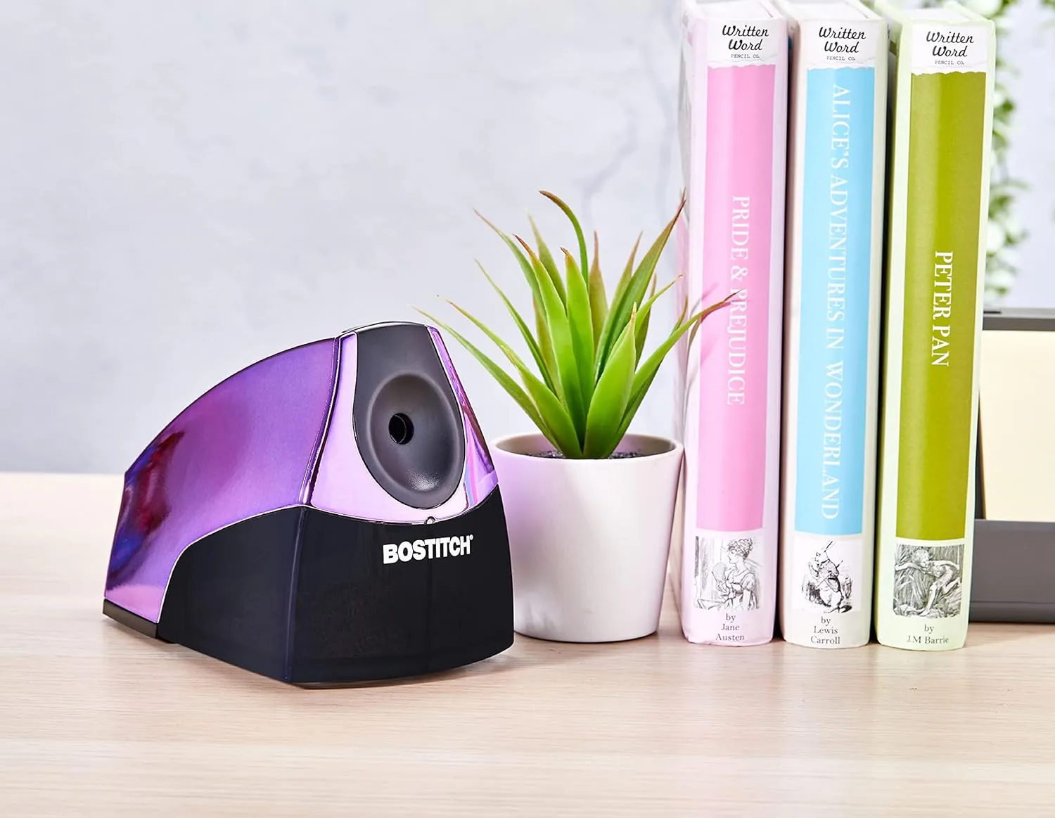 Bostitch Office Personal Electric Pencil Sharpener with HHC Cutter Technology