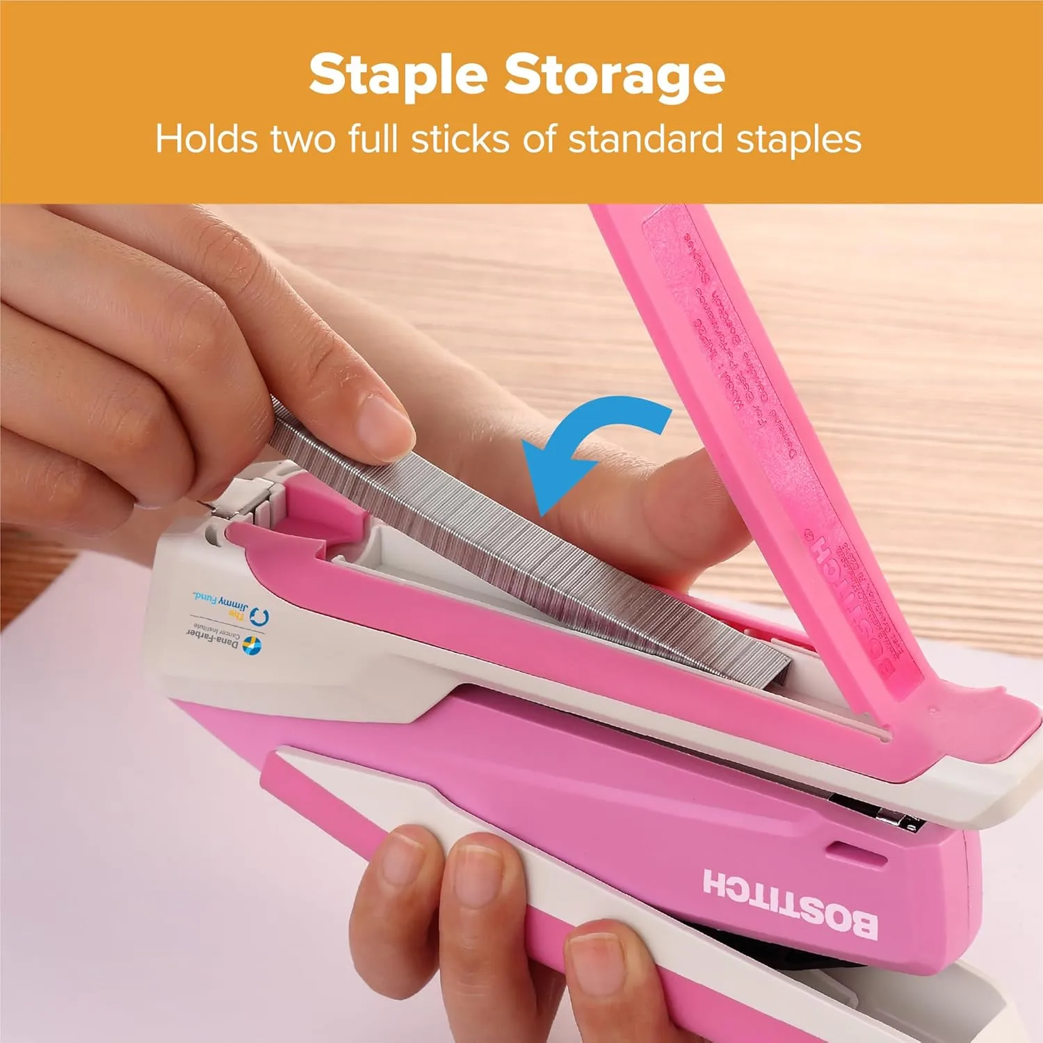 PaperPro / Bostitch One-Finger Spring-Powered Desktop Stapler