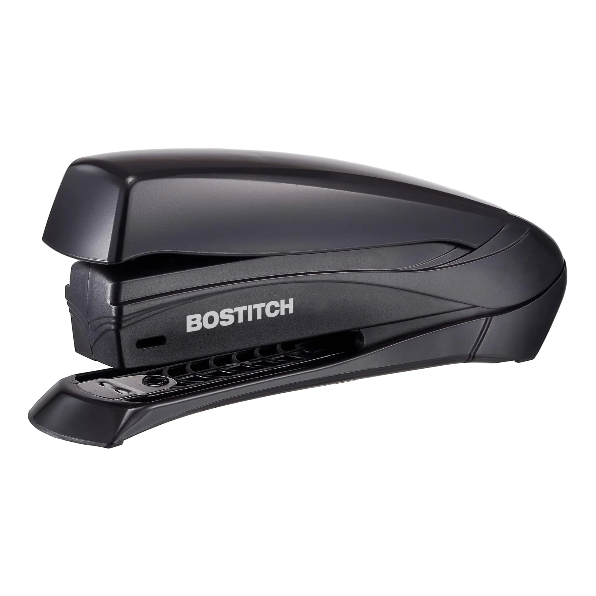 Bostitch Inspire Spring-Powered Desktop Stapler, 20-Sheet Capacity, Black