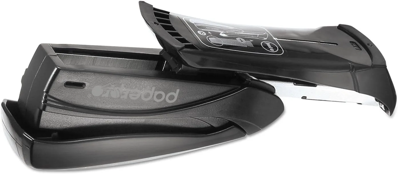 Bostitch Inspire Spring-Powered Compact Stapler, 15 Sheet, Black