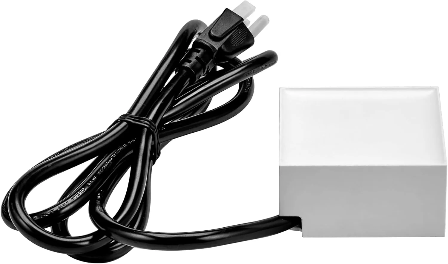 Bostitch Office Konnect Power Hub, Two Outlets Charging Station for Desktop, Shallow Tray Top, White