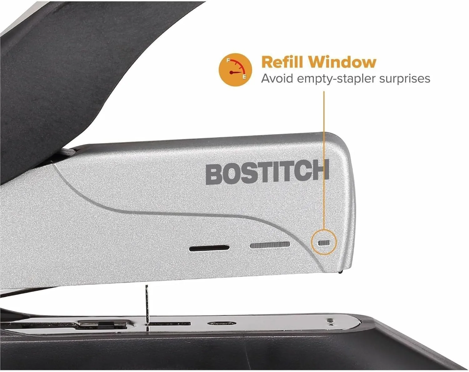 Bostitch Office inHANCE+100 Heavy Duty Stapler - Two Fingers, No Effort