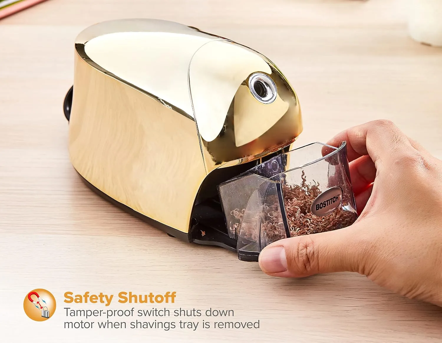 Bostitch QuietSharp Electric Pencil Sharpener
