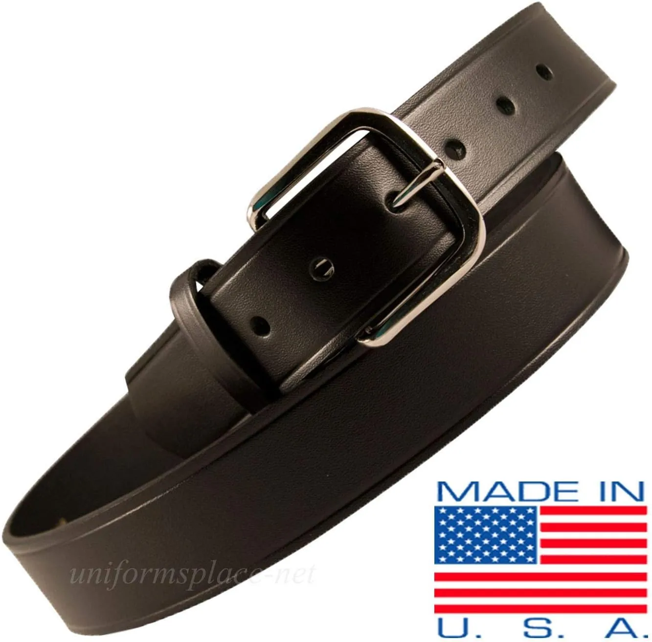 Boston Leather 1 1/2" American Value Line Leather Belt