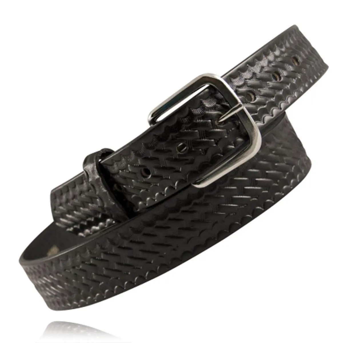Boston Leather 1 1/2" American Value Line Leather Belt