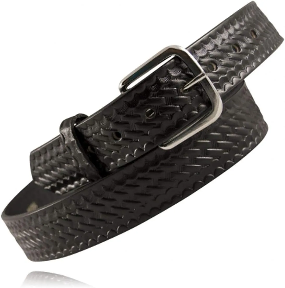 Boston Leather 1 1/2" American Value Line Leather Belt