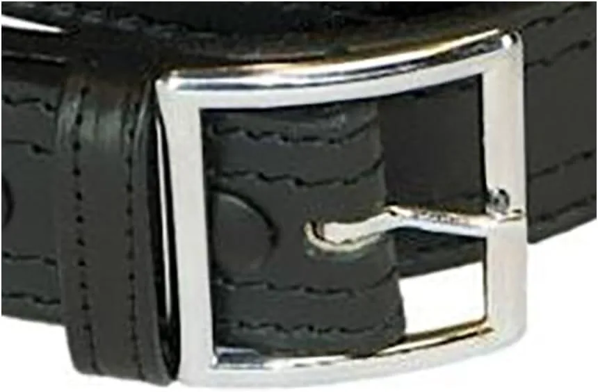 Boston Leather 1.75" Garrison Belt 4-Row Stitch