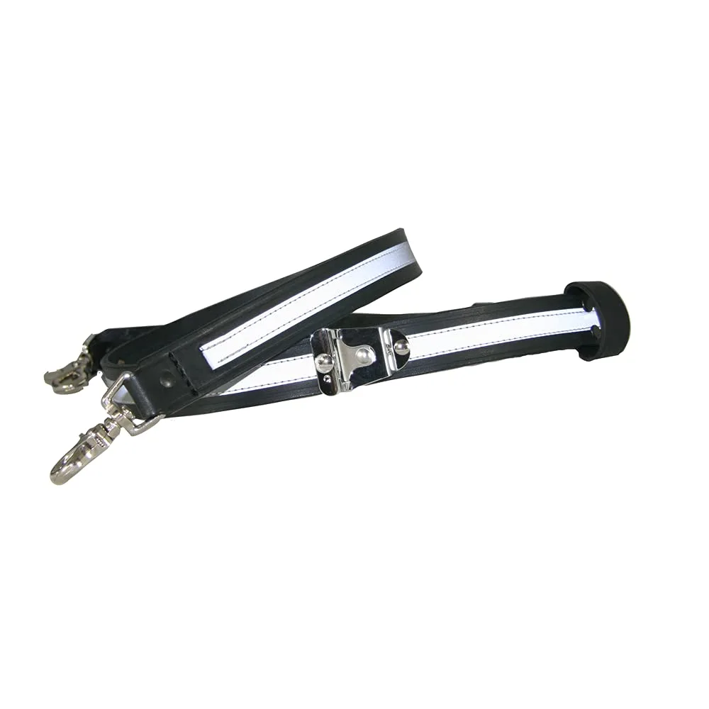 BOSTON LEATHER Firefighter's Radio Strap with Motorola Clip