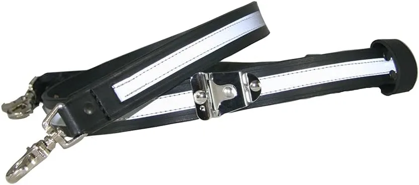 BOSTON LEATHER Firefighter's Radio Strap with Motorola Clip