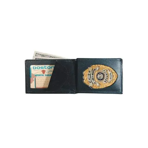 BOSTON LEATHER Billfold Badge Wallet