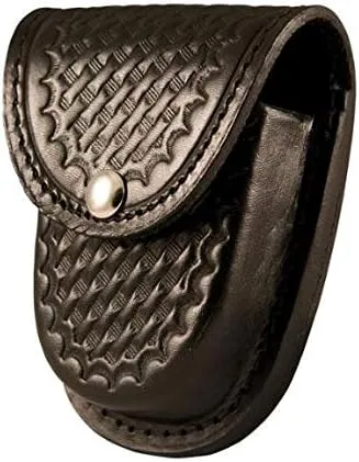 Boston Leather XL Rounded Cuff Case with Slot Back