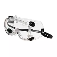 Bouton 4401-300 Indirect Vent Goggle with Clear Body and Clear Lens, Universal