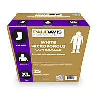 Paul Davis White Microporous Coveralls