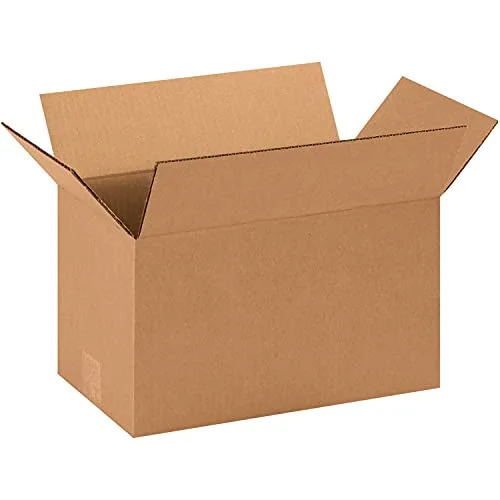 Partners Brand Corrugated Boxes, 14in x 8in x 8in, Kraft, Pack Of 25