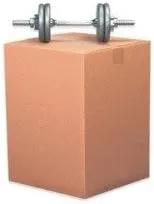 Heavy-Duty Double-Wall Corrugated Shipping Box - 26 x 26 x 26, Kraft