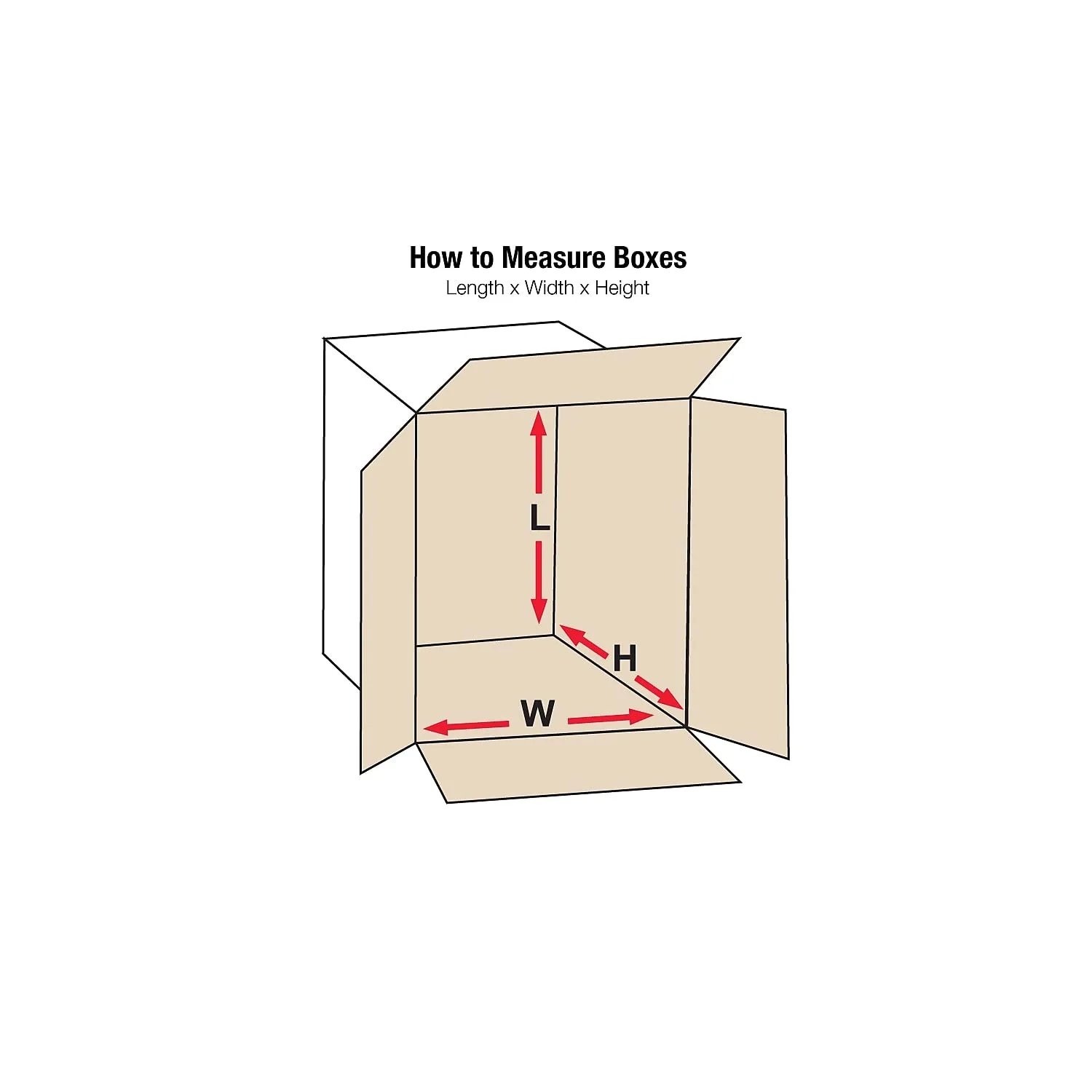24-inch x 24-inch x 24-inch Shipping Boxes, 32 ECT, White, 10/Bundle (242424W)