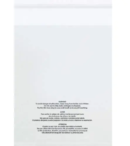 Box Partners PMR091215 9 x 12 in. 1.5 Mil Resealable Suffocation Warning Poly Bags Case, Pack of 1000