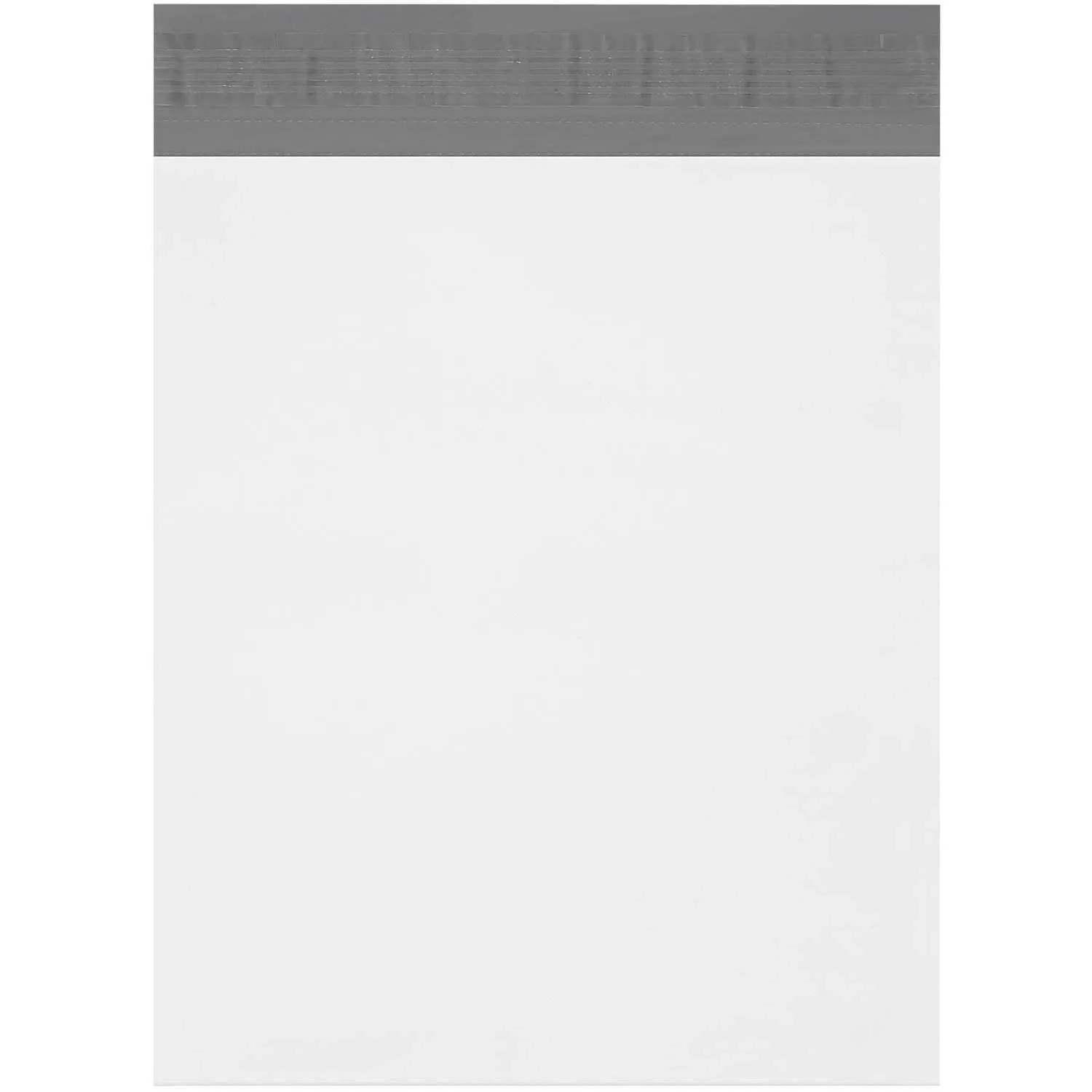 BOX USA Poly Mailer Envelopes, 11' x 13' x 4', White, Self-Seal with Tear Strip, Gusseted, Waterproof and Puncture Resistant