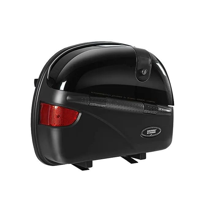 STUDDS SIDE BOX CRUISER WITH MAIN FRAME WITH UNIVERSAL FITMENT CLAMPS (LEFT) BLACK STUDDS SIDE BOX CRUISER WITH MAIN FRAME WITH UNIVERSAL FITMENT CLAMPS (LEFT) BLACK