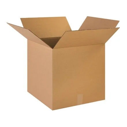 Box King HD1818 Heavy-Duty Boxes, 18" Length x 18" Width x 18" Depth, Kraft (Pack of 20)