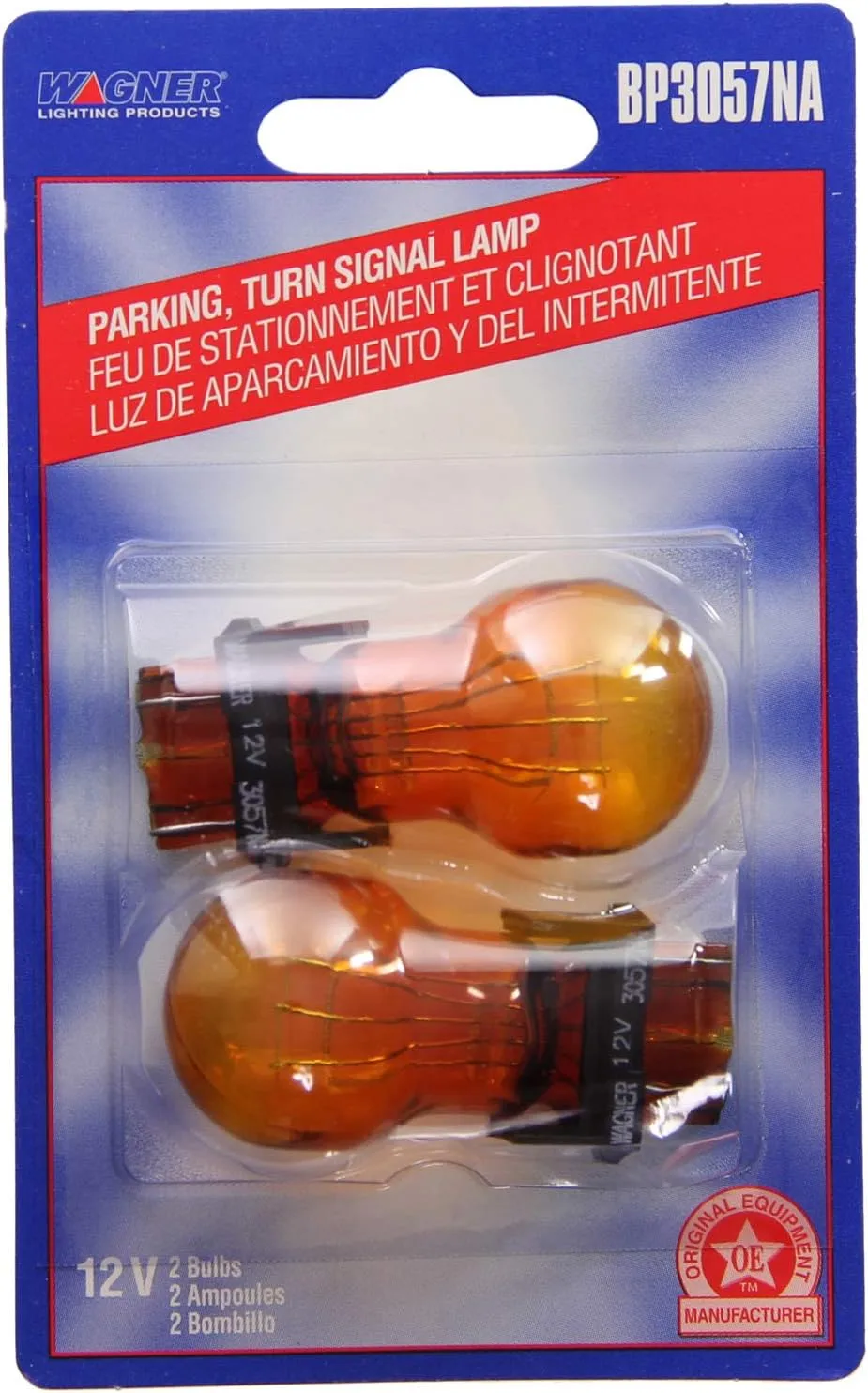 Wagner Lighting BP3057NA Standard Multi-Purpose Light Bulb Card of 2