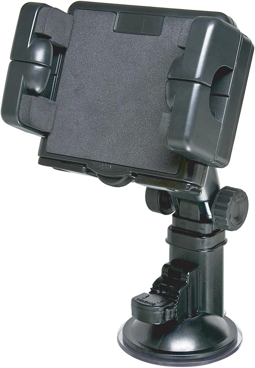 Bracketron Pro-Mount XL Windshield Mount for GPS, Tablets & Smartphones - BT1-514-1, Black