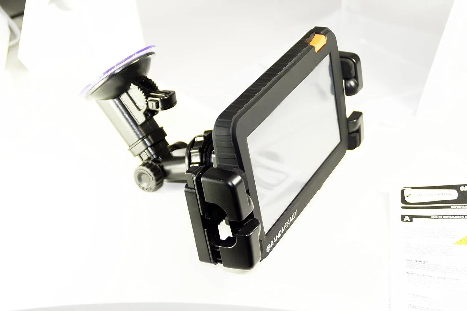 Bracketron Pro-Mount XL Windshield Mount for GPS, Tablets & Smartphones - BT1-514-1, Black