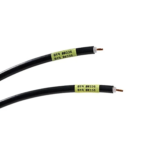 Brady WRAP-5-427 1.5" Width x 2.5" Height, B-427 Vinyl, Matte Finish White Wraptor Self-Laminating Label (2200 per Roll)