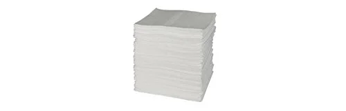 Brady Maxx White Polypropylene 40 gal Absorbent Pad 107825-15 in Width - 19 in Length - Low-Lint - SPC200 [PRICE is per BALE]