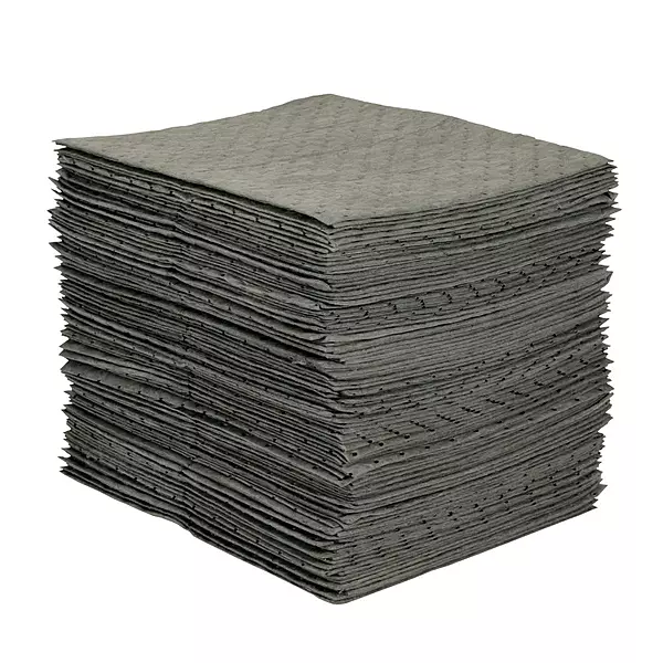 Brady SPC MRO300 Premium Medium Weight Multi-Purpose (Chemical/Oil/Water) Absorbent Pads with Strong