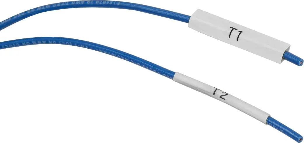 BRADY PermaSleeve B-342 Heat Shrink Tubing Printable Wire Marking Sleeves