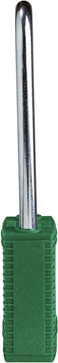 BRADY SafeKey Nylon Lockout Padlock, Steel Shackle, Key-Retaining