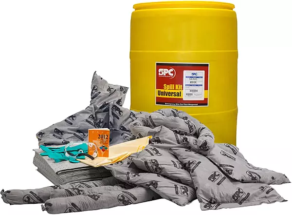 SKA-55 Allwik 55 Gallon Universal Class Drum Spill Kit, Yellow